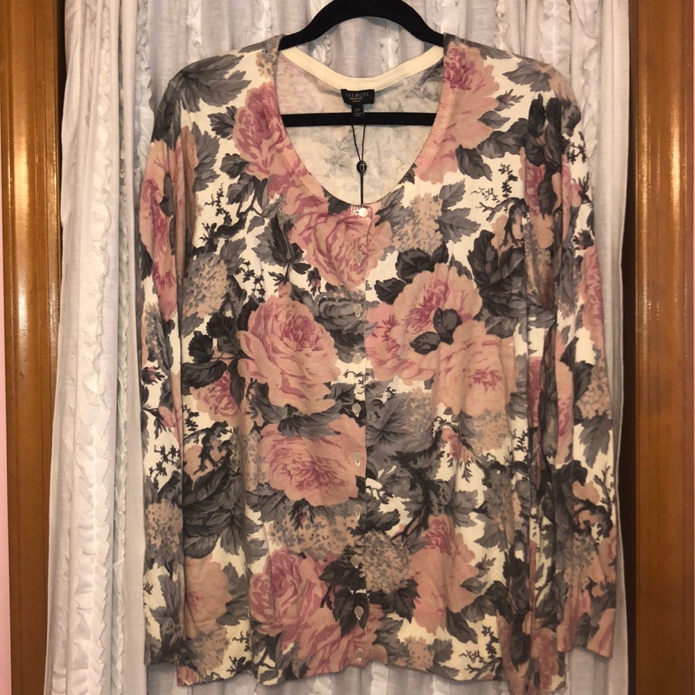 Talbots Women’s cardigan 2X